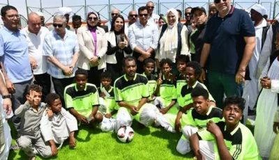 وزير الرياضة يفتتح الملعب الخماسي ويوجه برفع كفاءة المبني الإداري ويتفقد فعاليات مهرجان ليالي مراكز الشباب