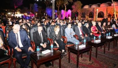 وزير الشباب والرياضة ومحافظ أسوان يفتتحان مهرجان أسوان الدولى لأفلام المرأة في دورته التاسعة