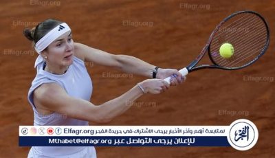 سفيتولينا تكرس عقدتها لبوزاس في روما