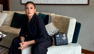 هند صبري تتألق ببدلة سمراء في أحدث ظهور لها