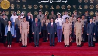الرئيس عبد الفتاح السيسي يصل مقر بطولة العالم العسكرية للفروسية رقم ٢٥ بالعاصمة الإدارية “بث مباشر”