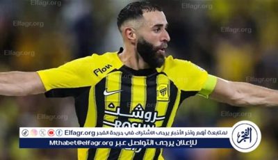 بنزيما على رأس تشكيل الاتحاد المتوقع أمام النصر في الدوري السعودي