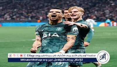توتنهام هوتسبير يتفوق على جليمت بثنائية نظيفة ويتأهل إلى نهائي الدوري الأوروبي