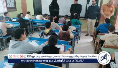رئيس منطقة مطروح الأزهرية يتفقد سير امتحانات المهام الأدائية بالمعاهد الابتدائية