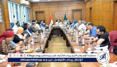 محافظ الدقهلية لـ الصحفيين أنتم مرآة ولسان حال المواطنين تنقلون الحقيقة المجردة التي تشكل وجدان الرأي العام