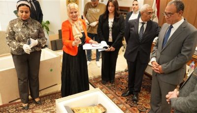 وزير الخارجية يشارك في لجنة تسلم آثار مصرية مهربة استردتها القنصلية من نيويورك