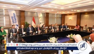 مصر تحتضن البطولات العربية والأفريقية للترايثلون بمدينة الجلالة.. وإنشاء مركز إقليمي لتطوير اللعبة باستاد القاهرة