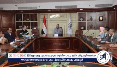 سكرتير بني سويف يبحث مستجدات ملف المنشآت الآيلة للسقوط