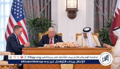 عاجل| ترامب يصل قصر لوسيل لحضور عشاء عمل مع أمير قطر