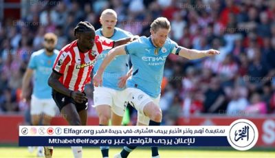 بمشاركة مرموش.. مانشستر سيتي يتعثر أمام ساوثهامبتون في الدوري الإنجليزي