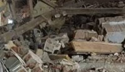 انهيار منزل قديم بحي شمال مدينة ملوي جنوب المنيا