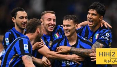 ترتيب الدوري الايطالي بعد فوز انتر ميلان على هيلاس فيرونا