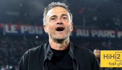 تعليق إنريكي على اقصاء برشلونة من دوري الابطال