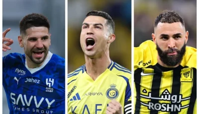 من سيفوز؟.. 5 نجوم يتنافسون على التاج الذهبي في سباق هدافي دوري روشن!
