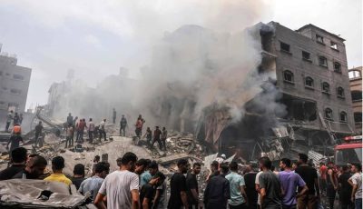 استشهاد 10 فلسطينيين في غارات إسرائيلية على مناطق متفرقة من قطاع غزة