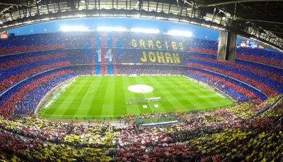 سر توقف أعمال التجديد في ملعب برشلونة (كامب نو)